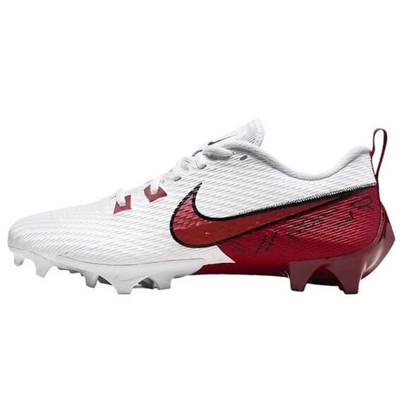 Nike Vapor Edge Speed 360 2 White/Crimson Football FQ4045-104 Men's Size 11 - Picture 1 of 6